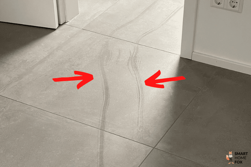 Schlieren des Dreame L10s Ultra sind zu sehen